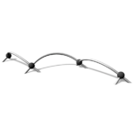 curved precision beam for balancing