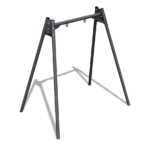 Actinium metallic swing frame