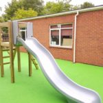 picture of slide in a park