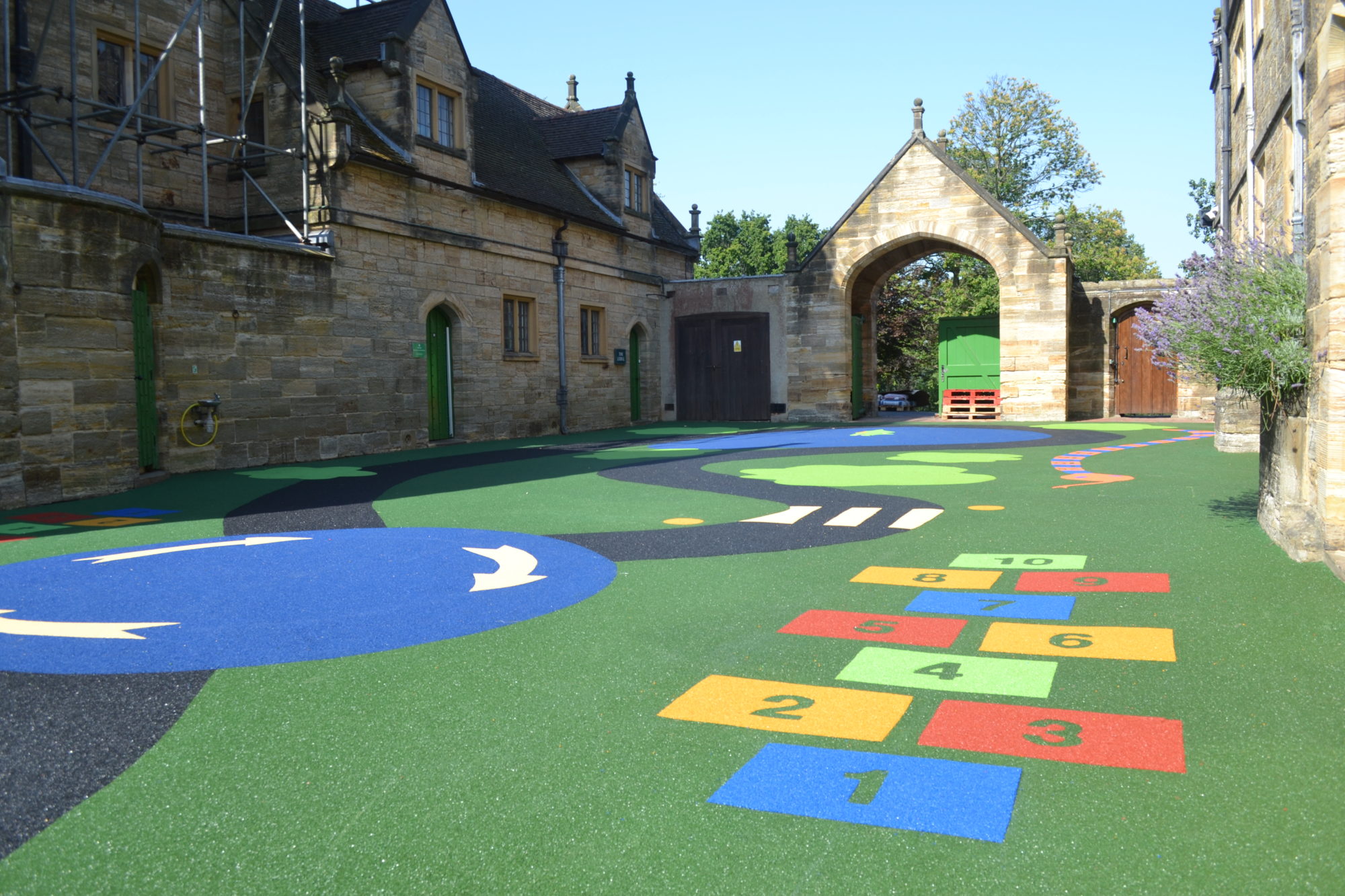 safety surface graphics playground