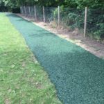 mile-a-day running track for a school