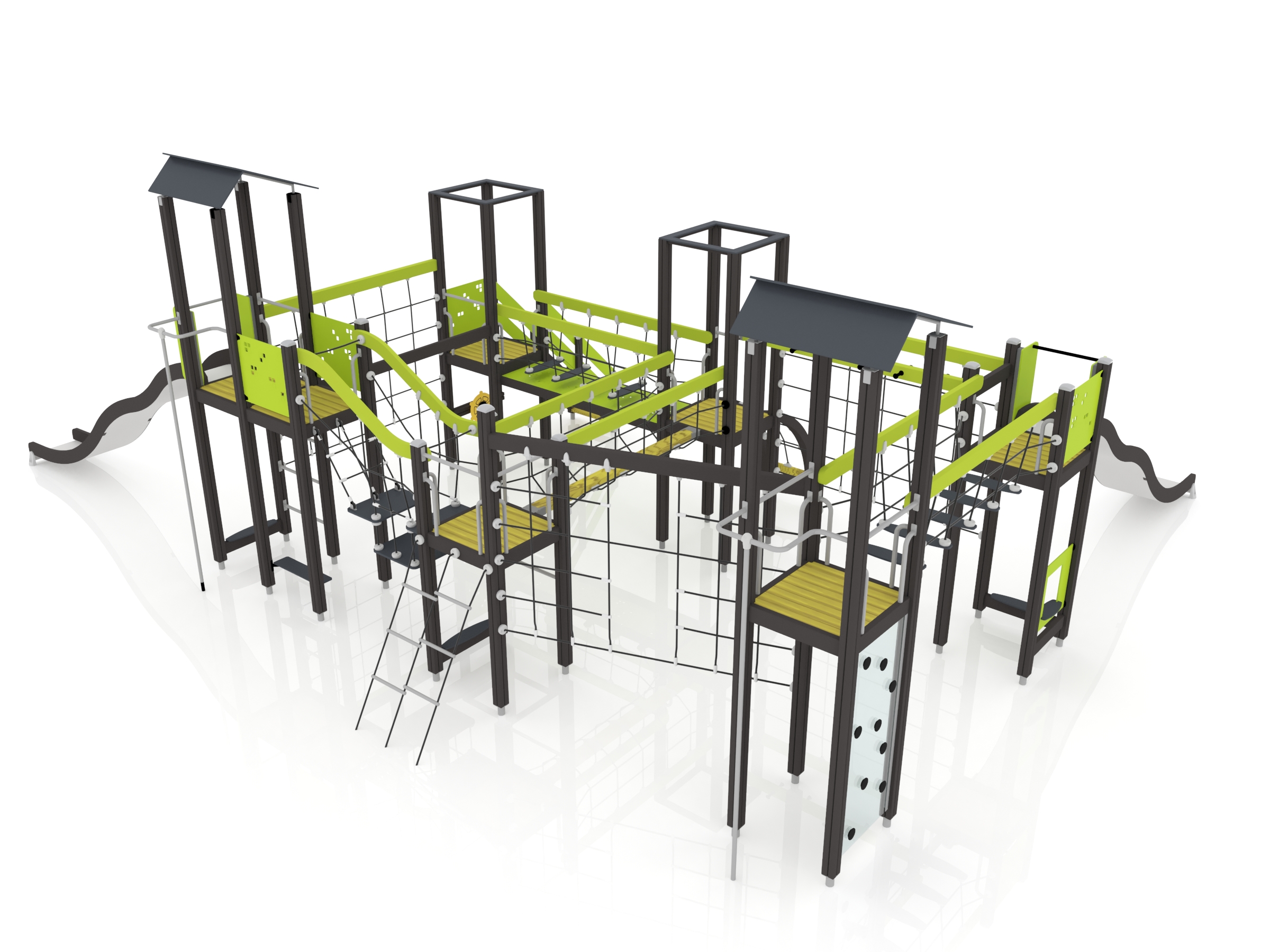 motoric track playground equipment