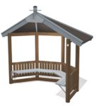 half pavilion shelter