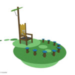playground story circle chair