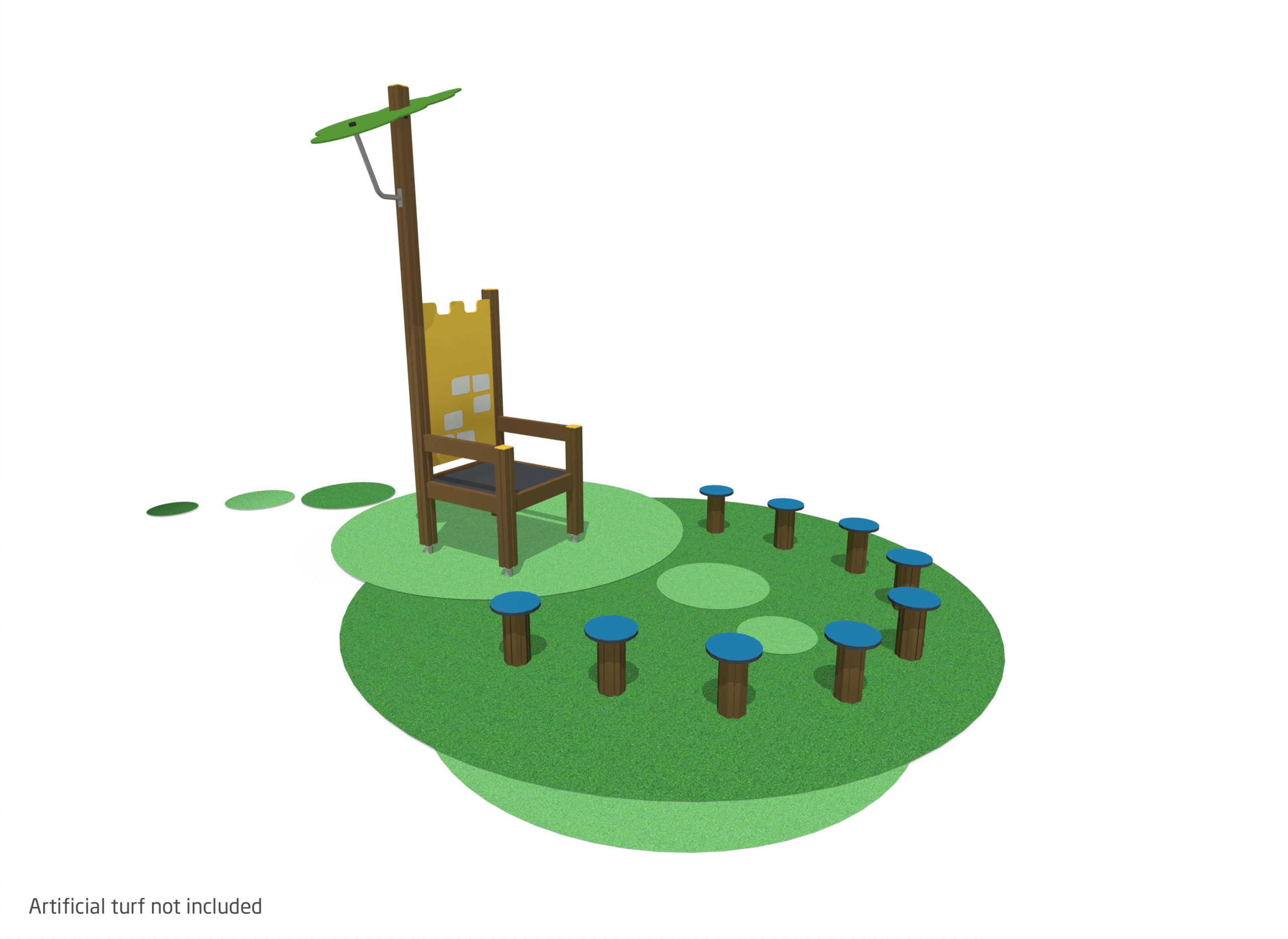 playground story circle chair