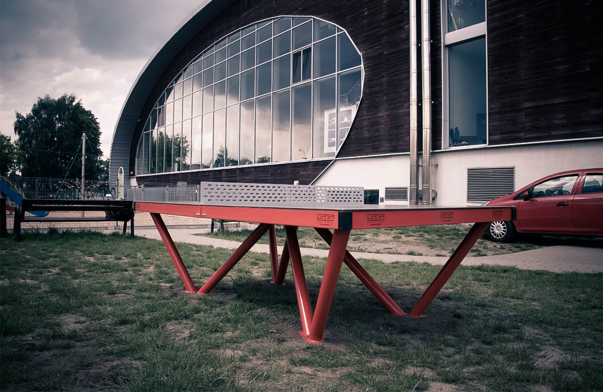 outdoor table tennis table