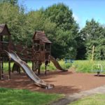 picture of park in brogborough village