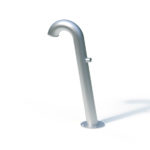 Water dispenser including flange cover plate