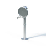 Water pump (stainless steel) with hand wheel