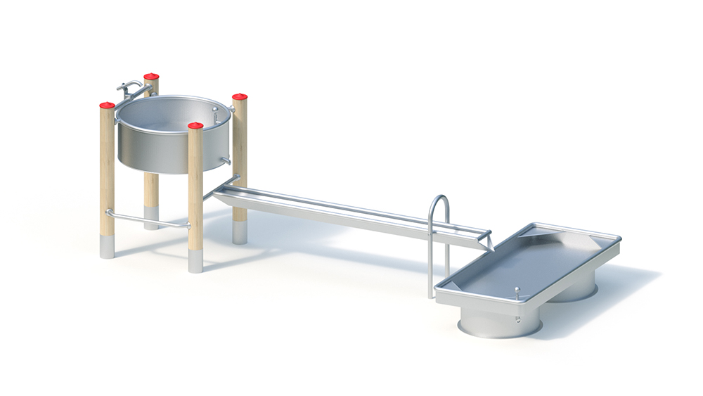 Water play area