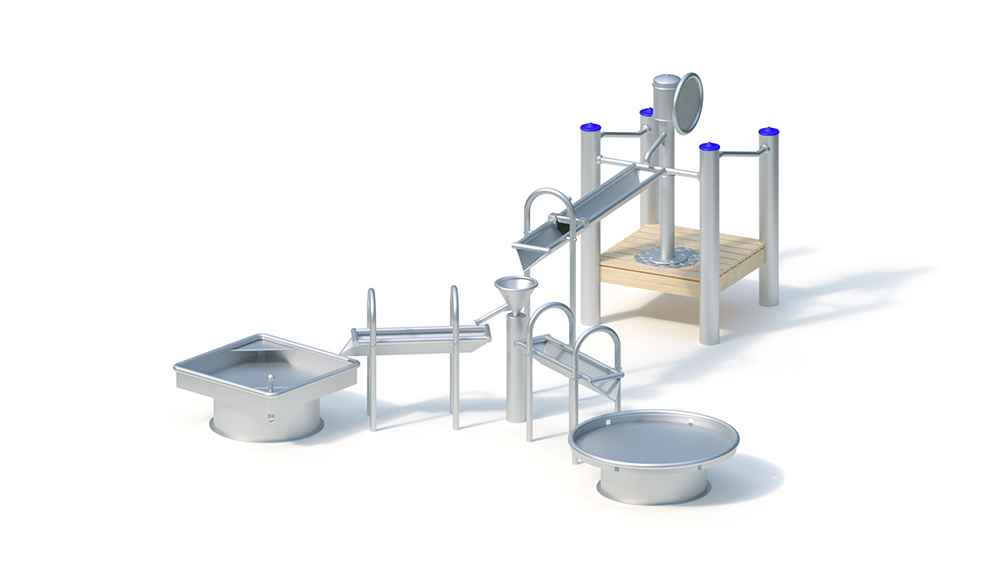 Water play area