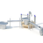 Water play area