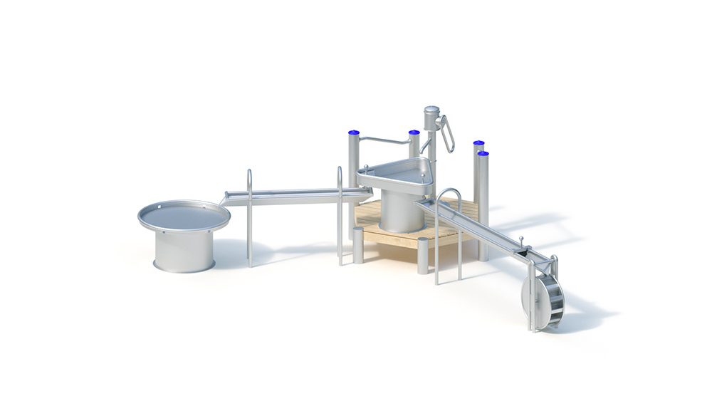 Water play area