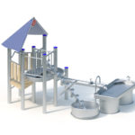 Water play area