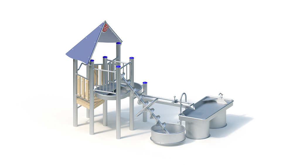 Water play area