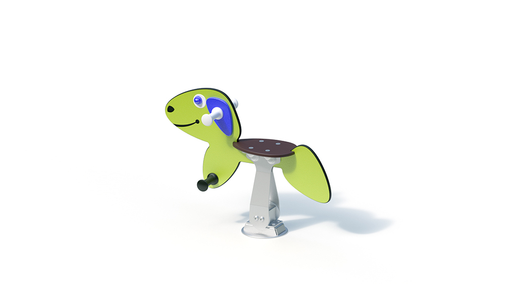 Seesaw dog