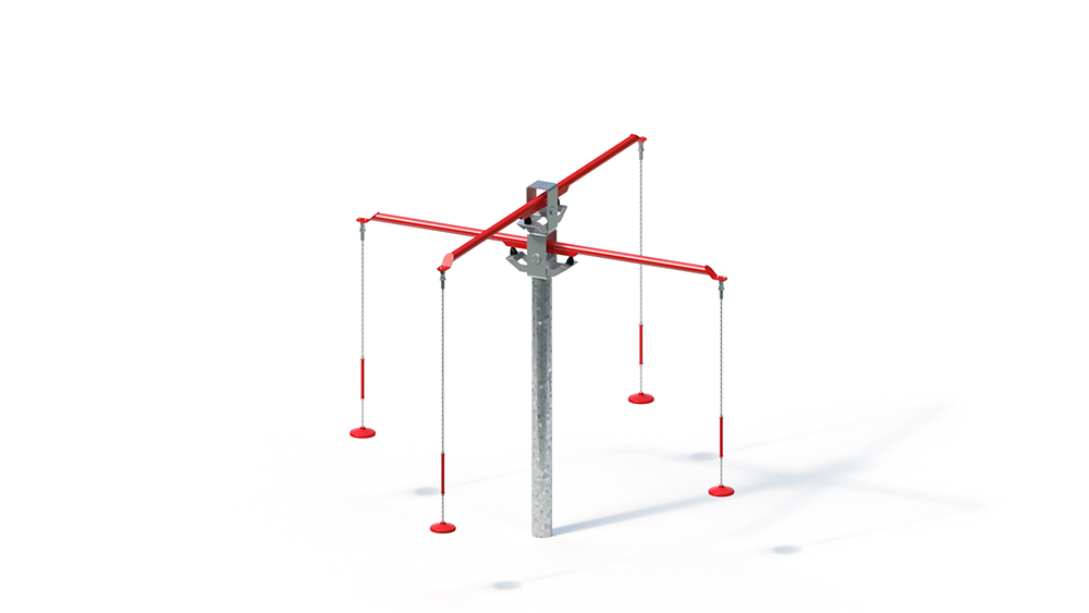 Cross pendulum balance