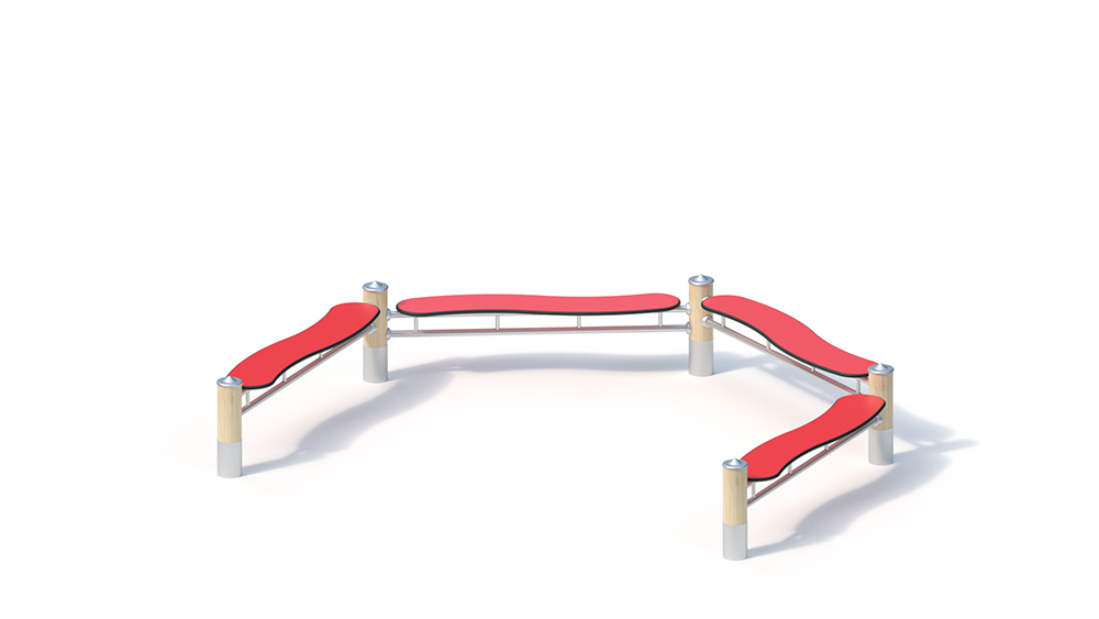 Wave bench