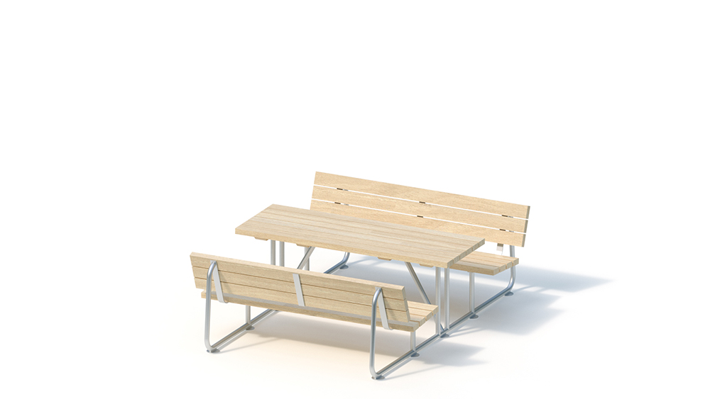 Resting bench