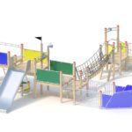 kaiser kuhne park ship climbing frame