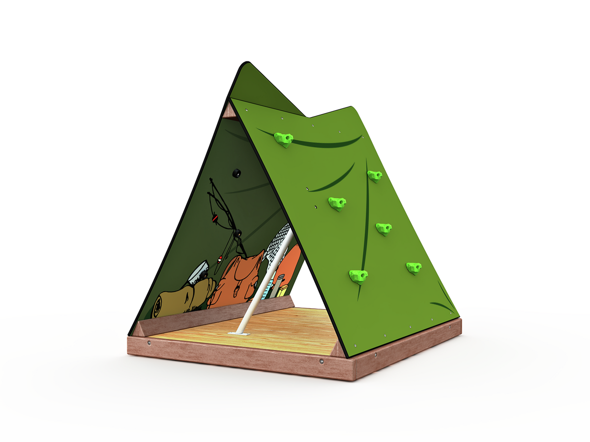 climbing tent installation for parks