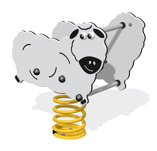 Baa (Sheep) Spring Rocker