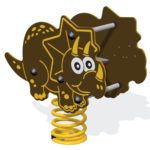 Triceratops Spring Rocker