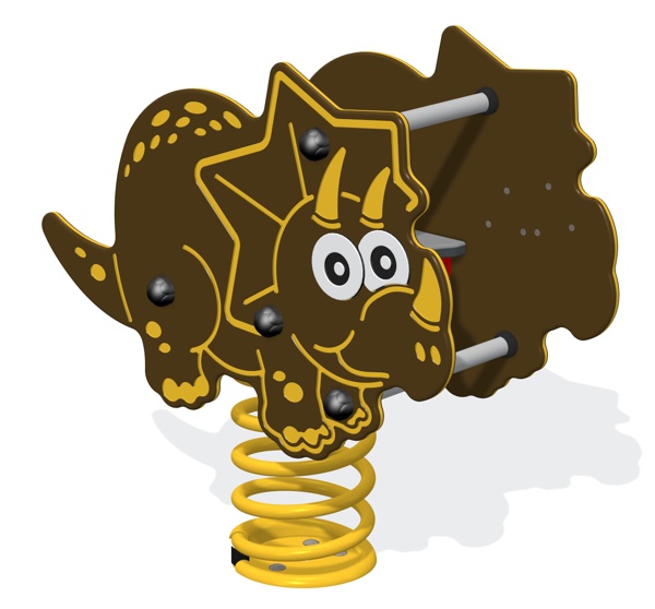 Triceratops Spring Rocker