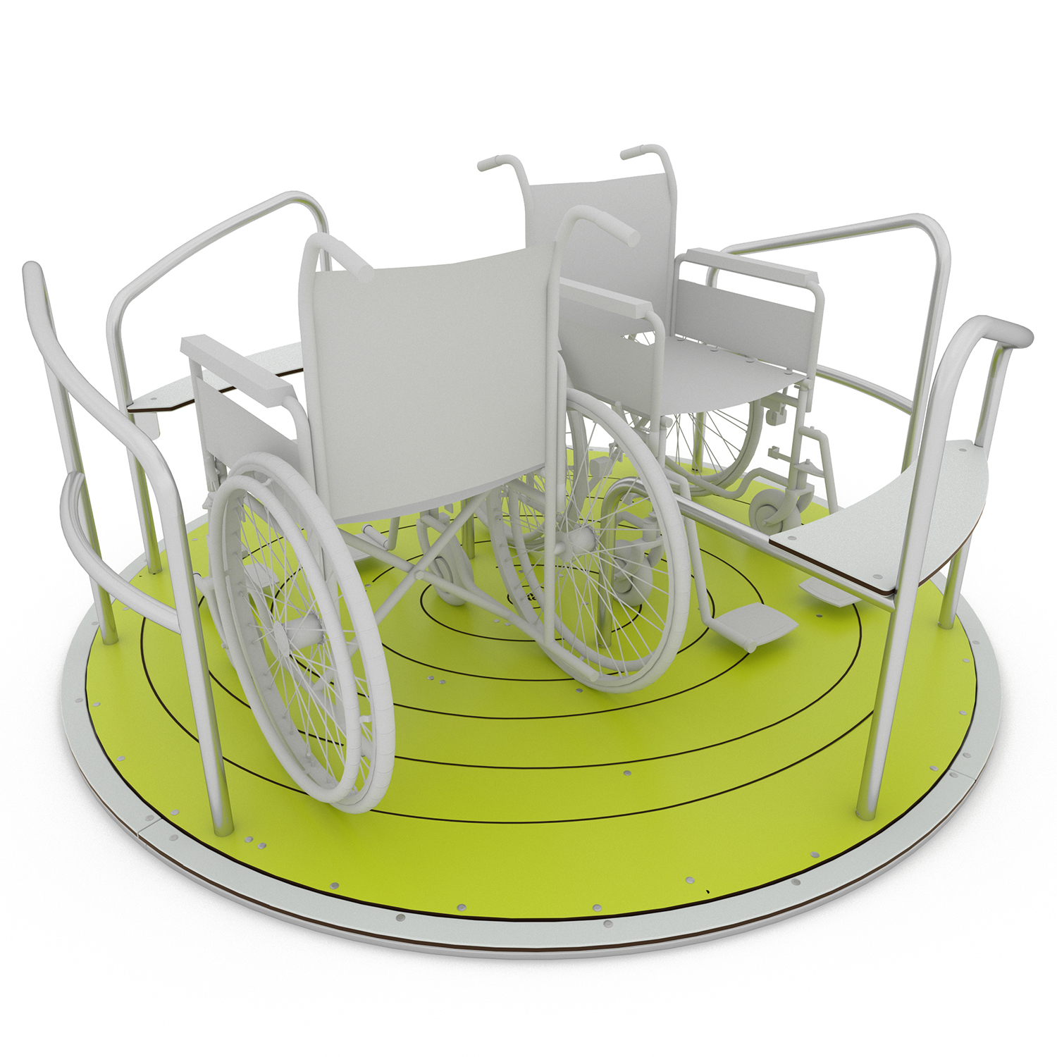 dda wheelchair roundabout