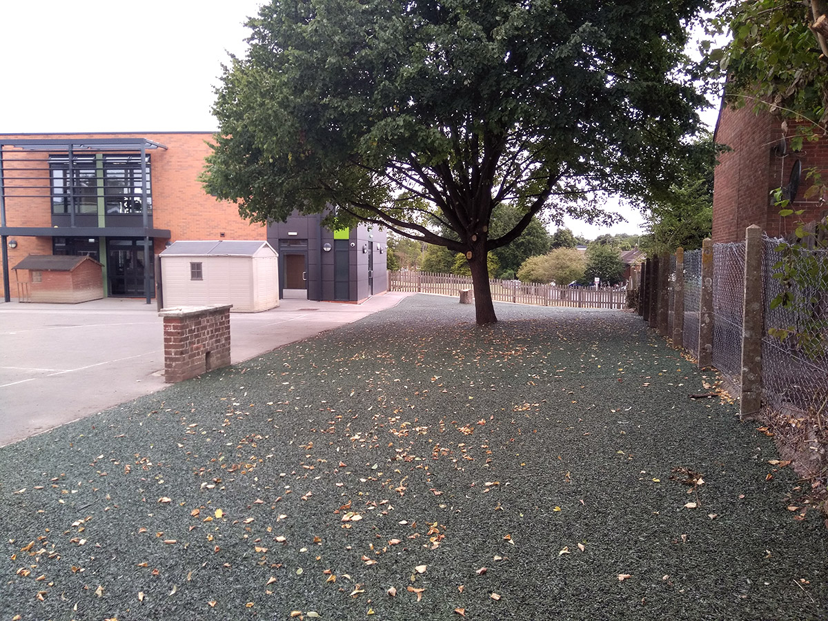 Green tiger mulch surfacing