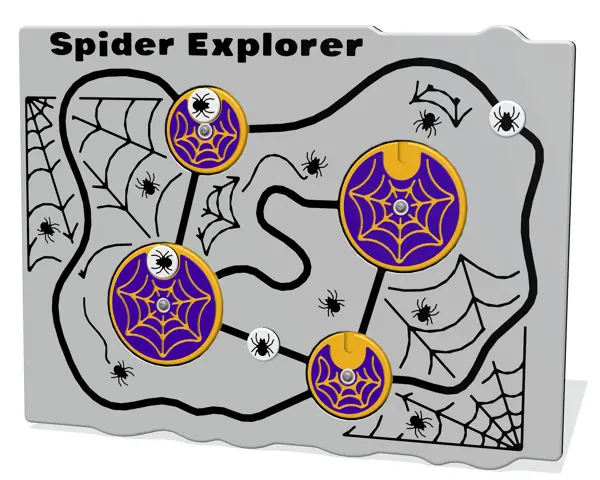 spider play panel