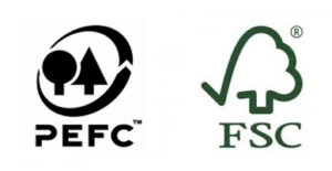 pefc and fsc logos