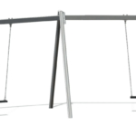 metal double swing
