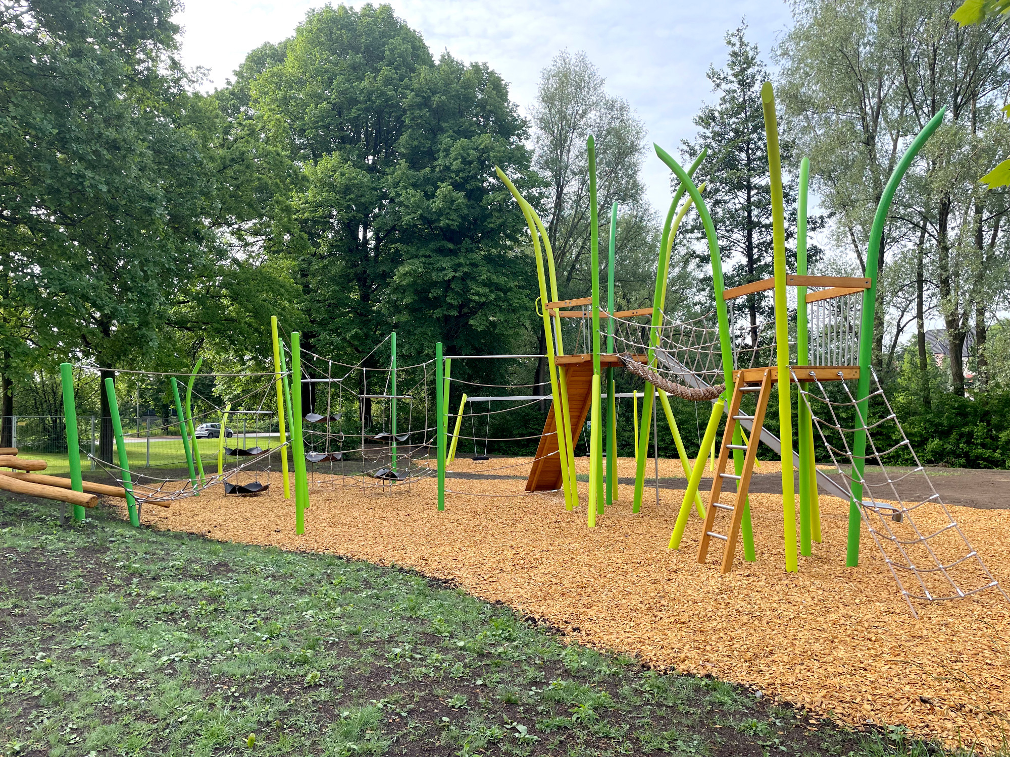 grasart natural playground equipment