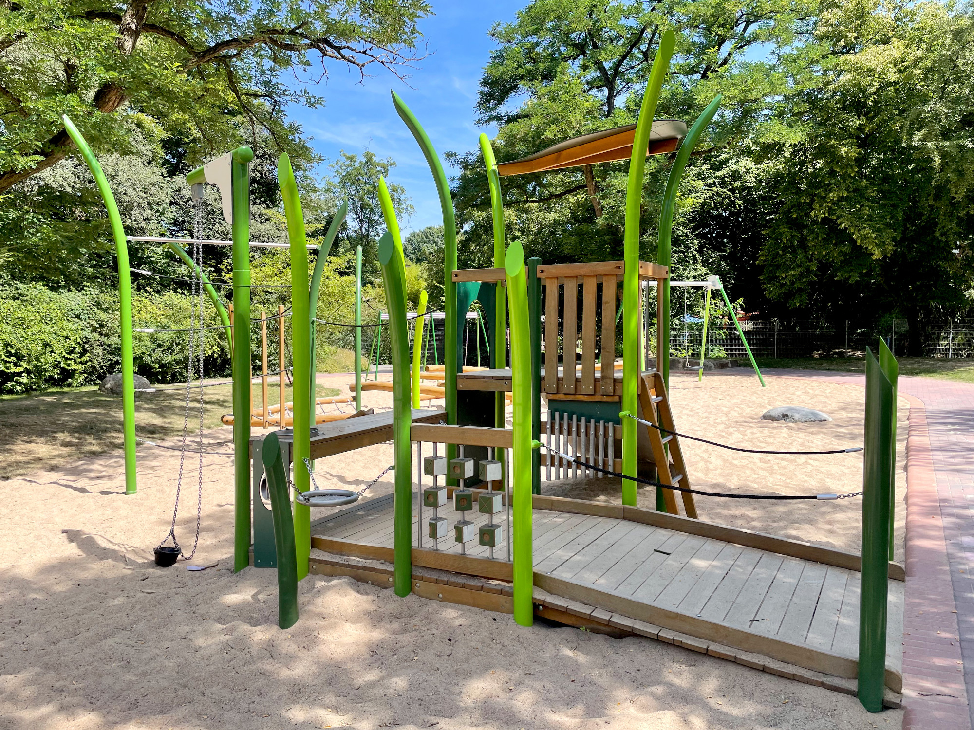inclusive playground equipment german made