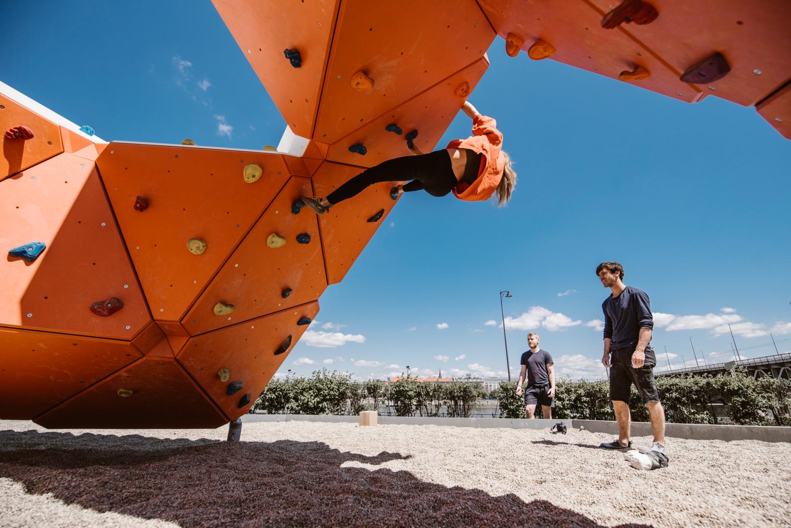 wall bouldering climbing