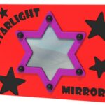 play panel star shape mirror for parks
