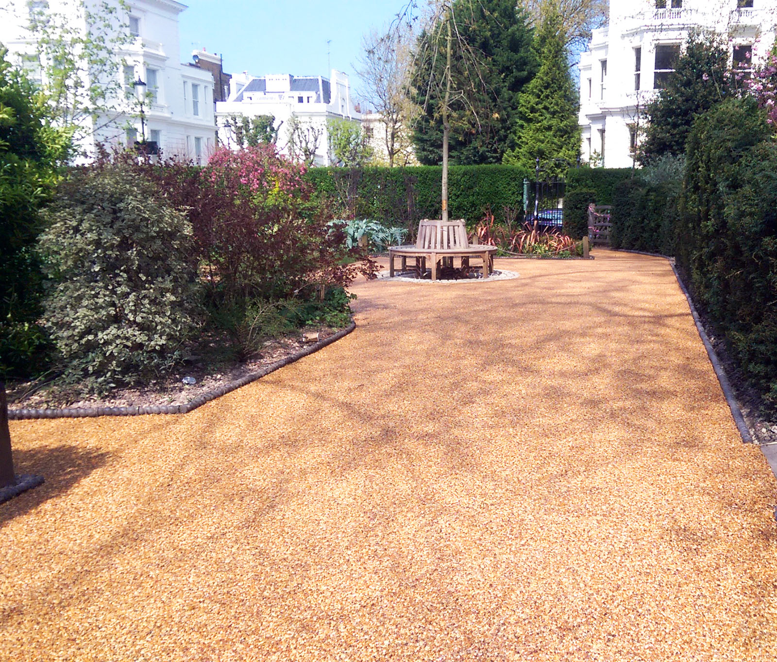 Expert resin bound gravel installation by Redlynch Leisure's professional team