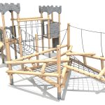 Clamber Tower 3 Double Deck Castle aeevans