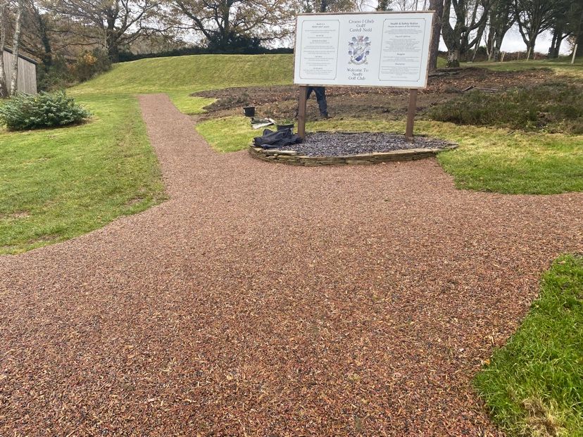 tigertrak path by sign post