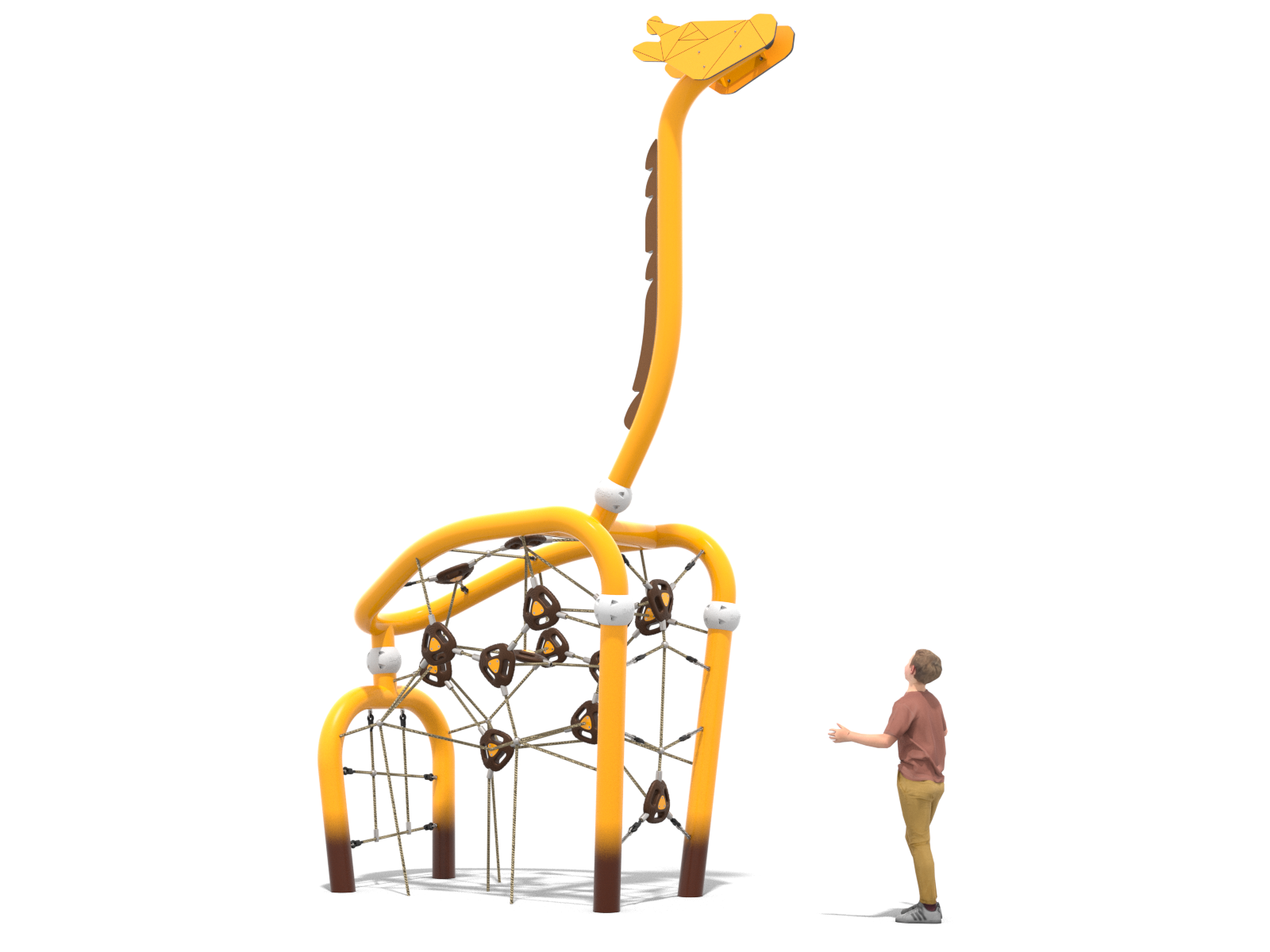 Jerry the Giraffe Balancing