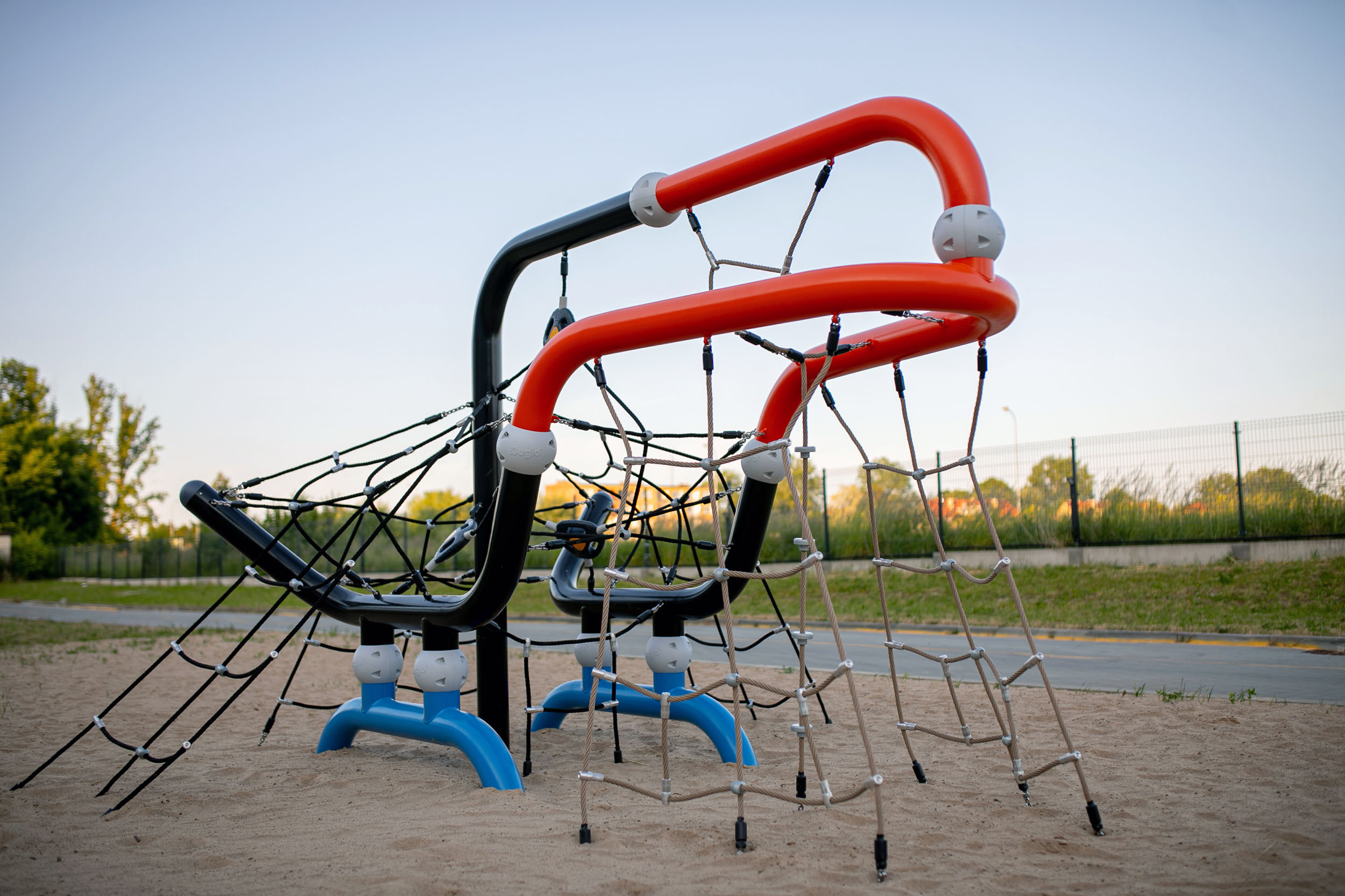 puffin themed climbing frame