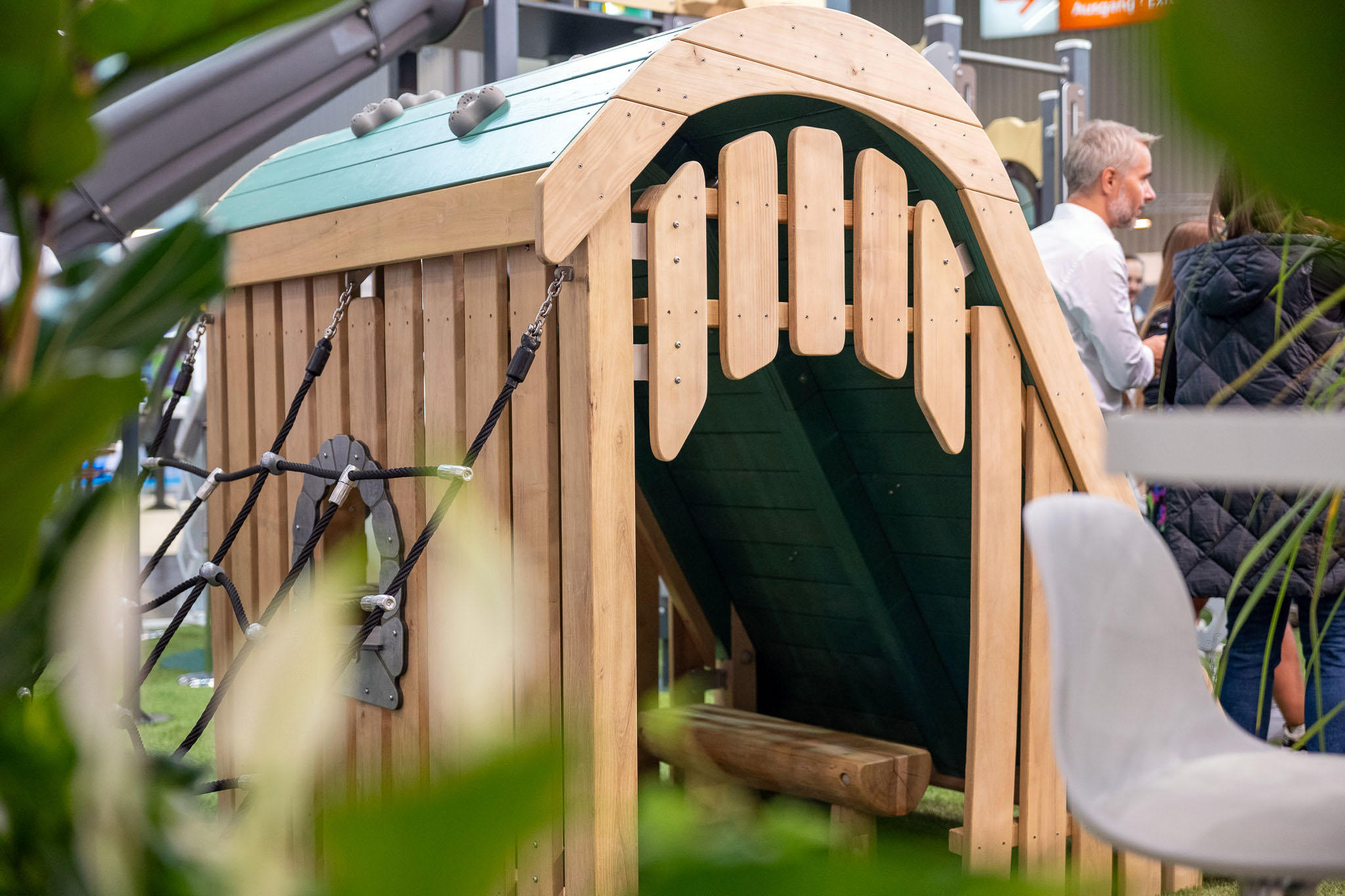 robinia wood playhouse
