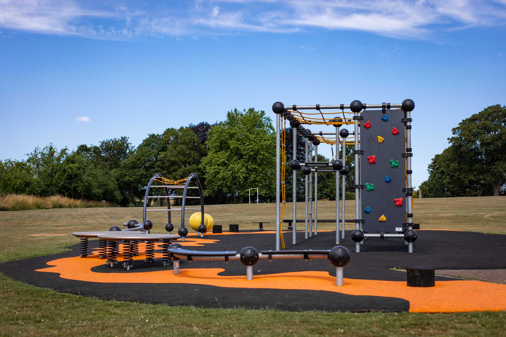 Redlynch Leisure Play Equipment steel climbing frame